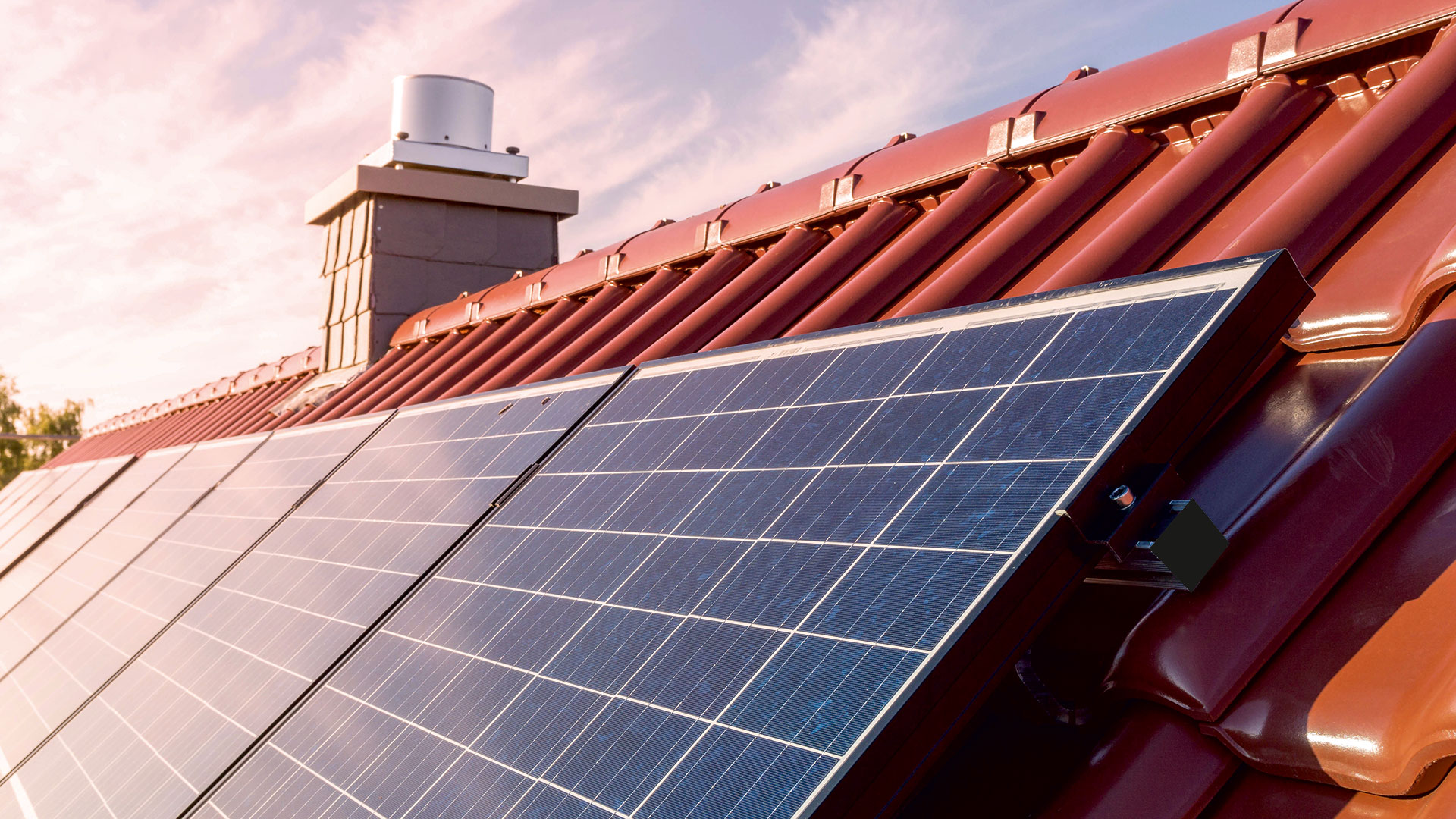 Bild zeigt Solarpanel einer Photovoltaikanlage